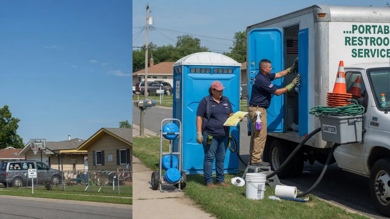 Portable Toilet Rental in Lone Jack, MO near me